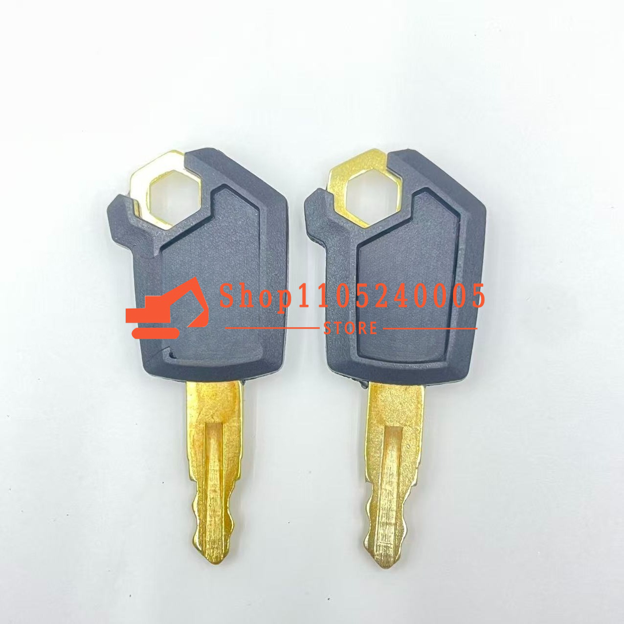 2PCS Key 5P-8500 Black Green R - Heavy Equipment Yellow recension och pris