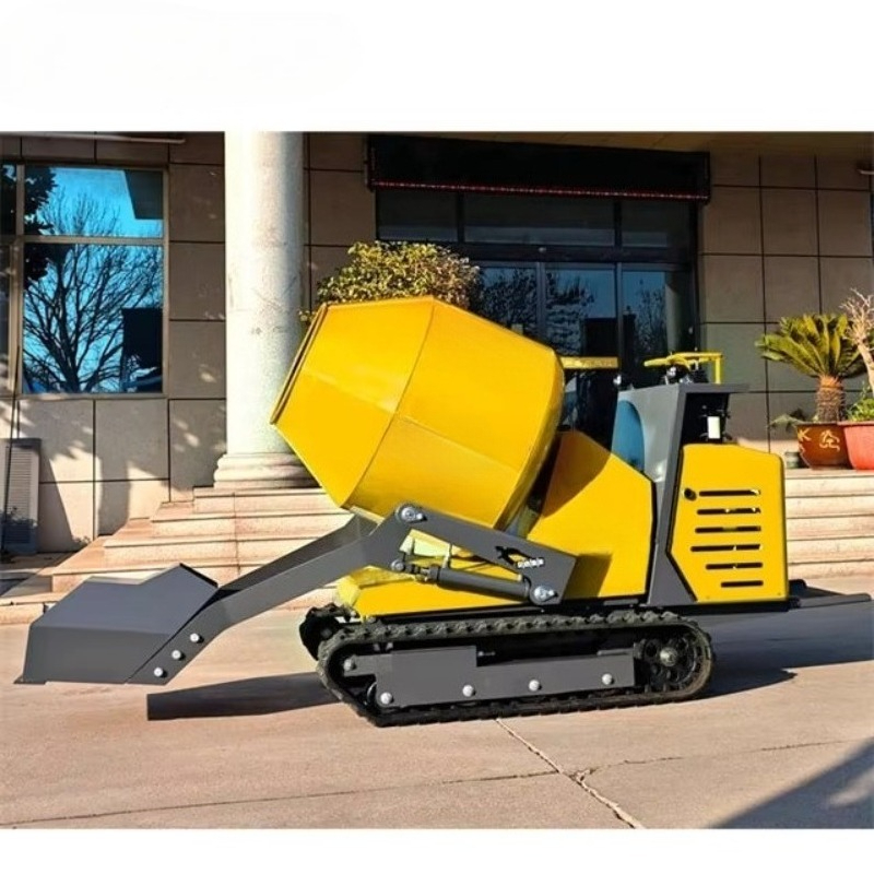 Crawler Self-Loading 0.8 Ton C - Concrete Mixer Machine recension och pris