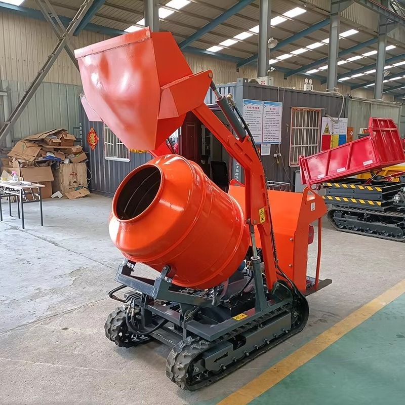 Crawler Self-Loading 0.8 Ton C - Concrete Mixer Machine recension och pris