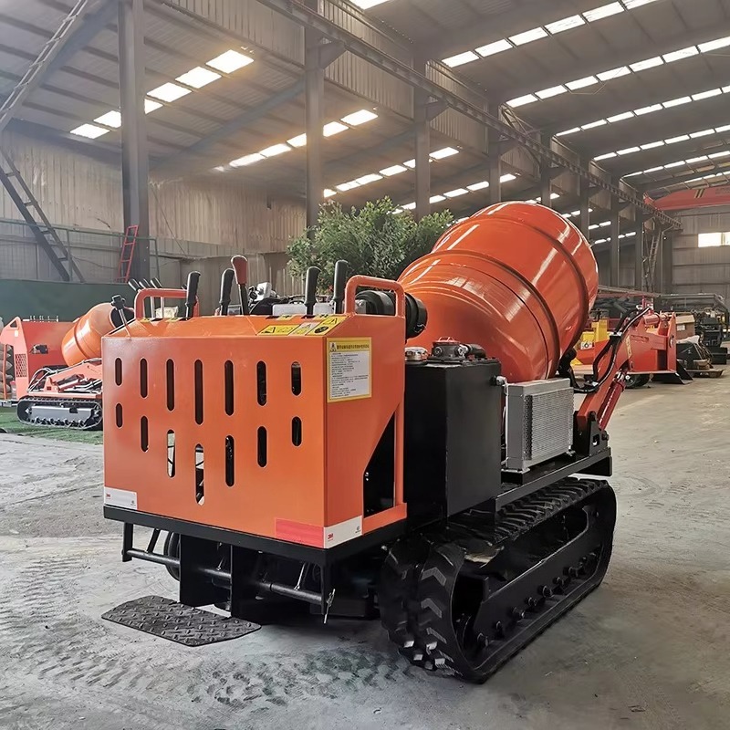 Crawler Self-Loading 0.8 Ton C - Concrete Mixer Machine recension och pris