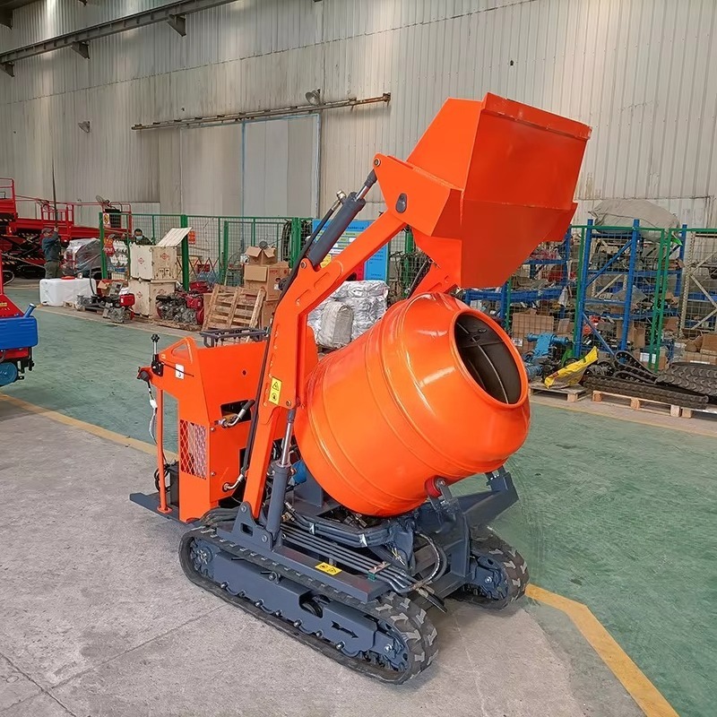 Crawler Self-Loading 0.8 Ton C - Concrete Mixer Machine recension och pris