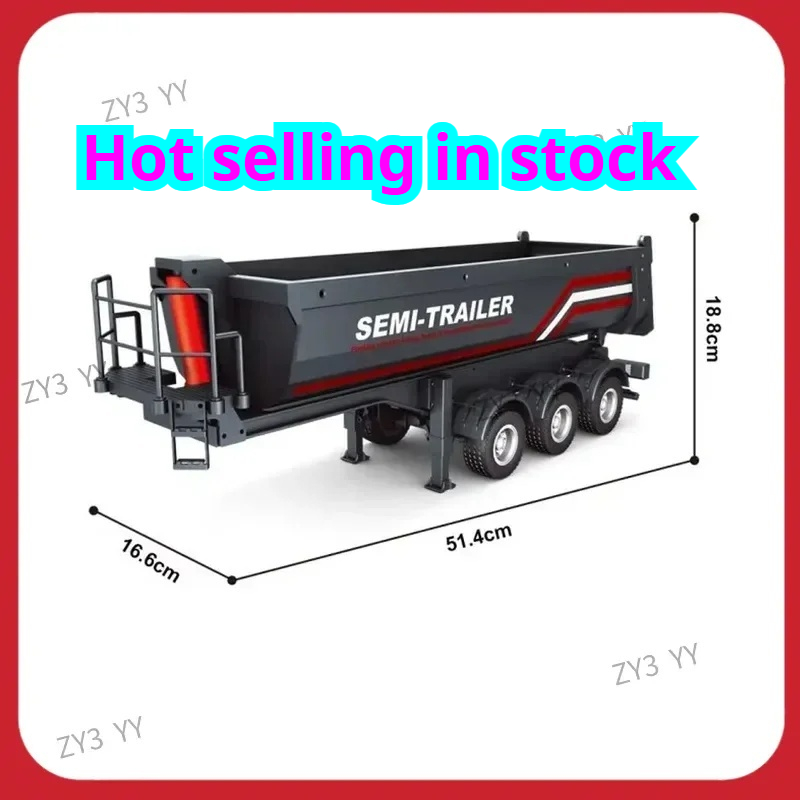 20261/18 Huina 1509 Rc Semi Du - Dump Truck Toy recension och pris
