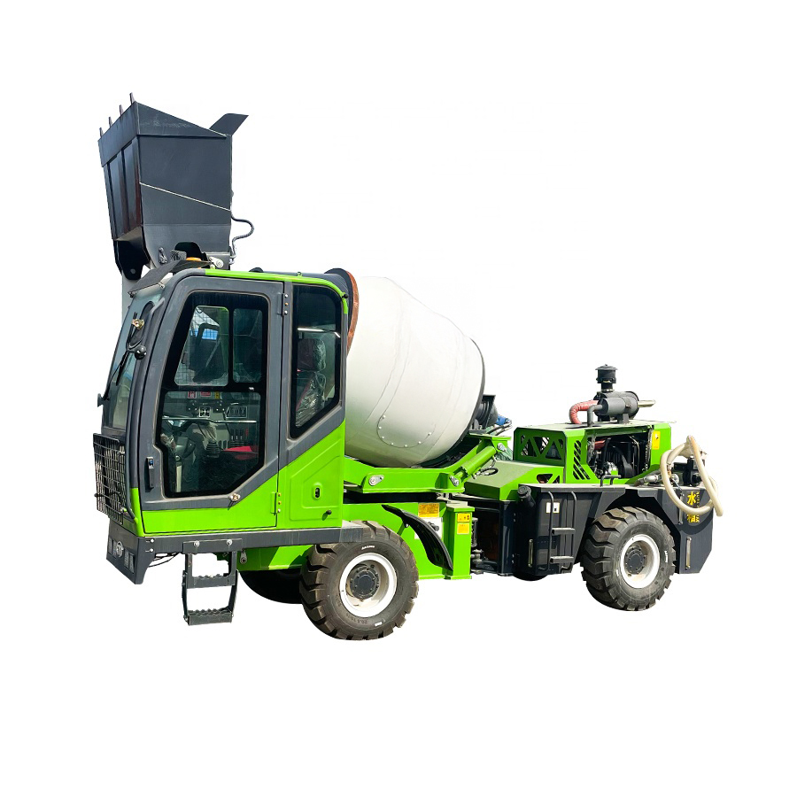 1.8m3 EPA EU5 Mixer Truck Dies - Concrete Mixer Machine recension och pris