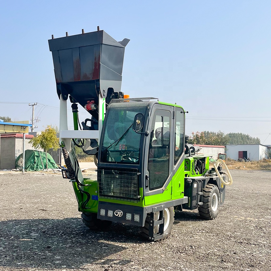 1.8m3 EPA EU5 Mixer Truck Dies - Concrete Mixer Machine recension och pris