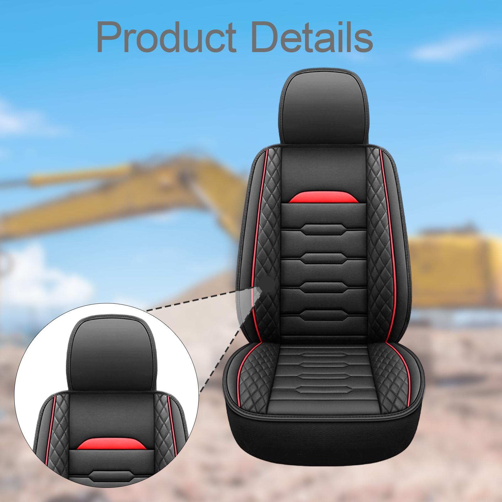 PU Leather Excavator Seat Cush - Heavy Equipment Engine recension och pris