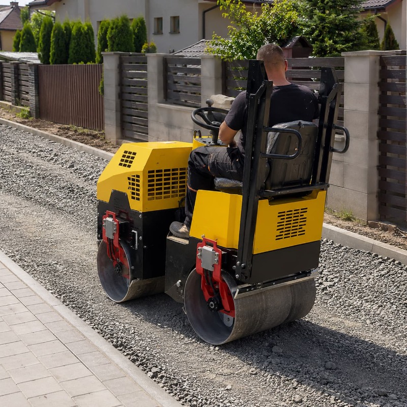 Double Drum Vibratory Road Rol - Heavy Equipment Engine recension och pris