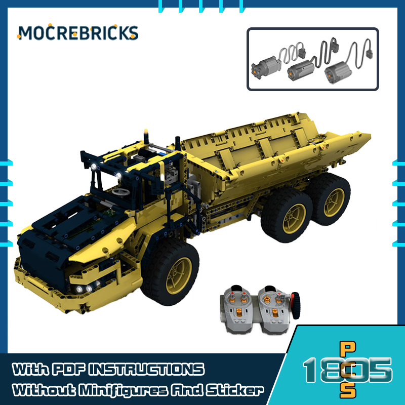 MOC Urban Advanced Building Bl - Dump Truck Toy recension och pris