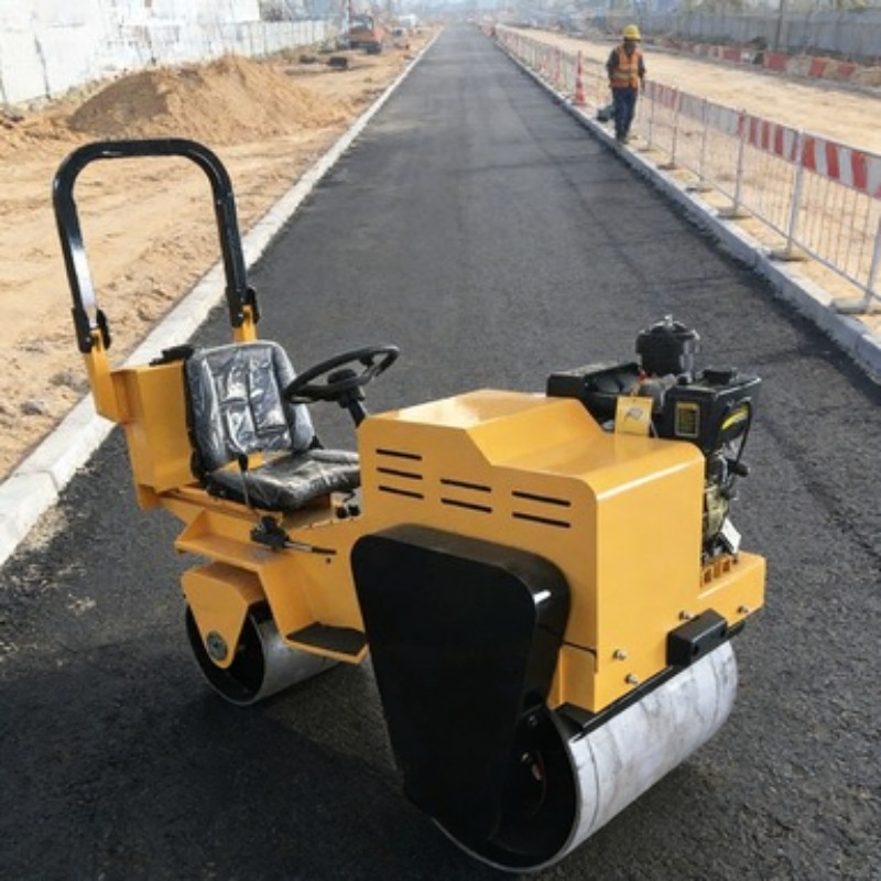 Single Drum Road Roller Vibrat - Heavy Equipment Engine recension och pris