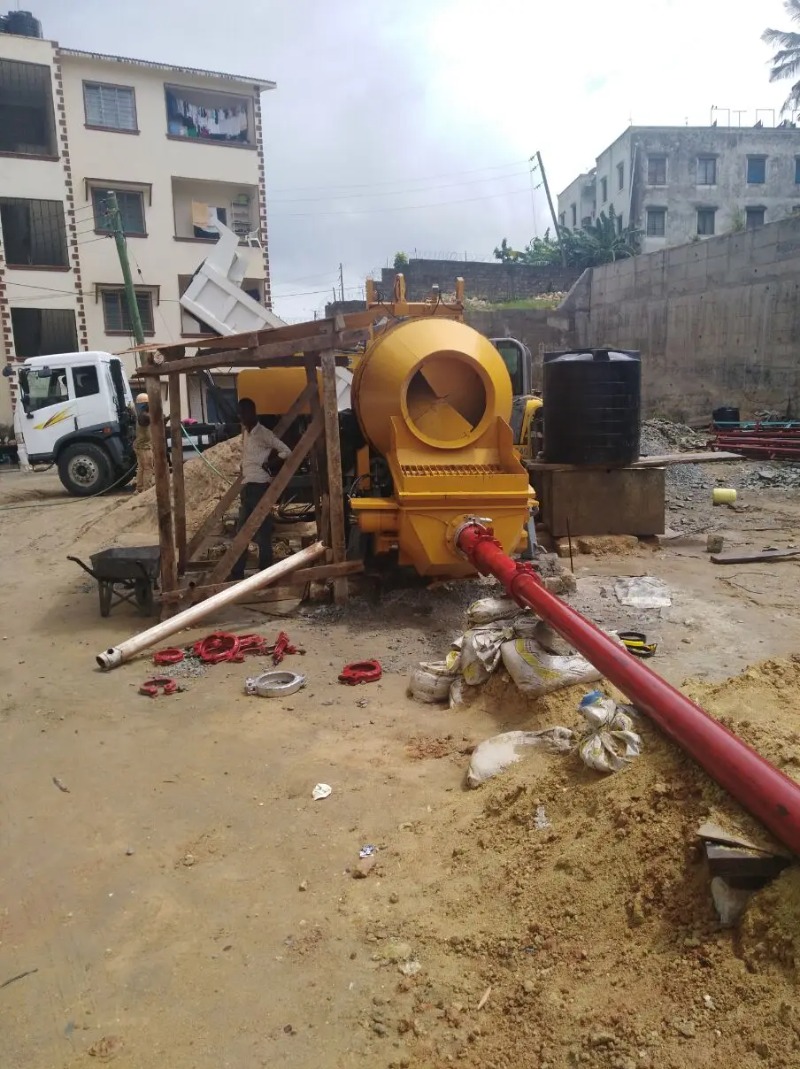 Customized Concrete Pumping Mi - Concrete Mixer Machine recension och pris