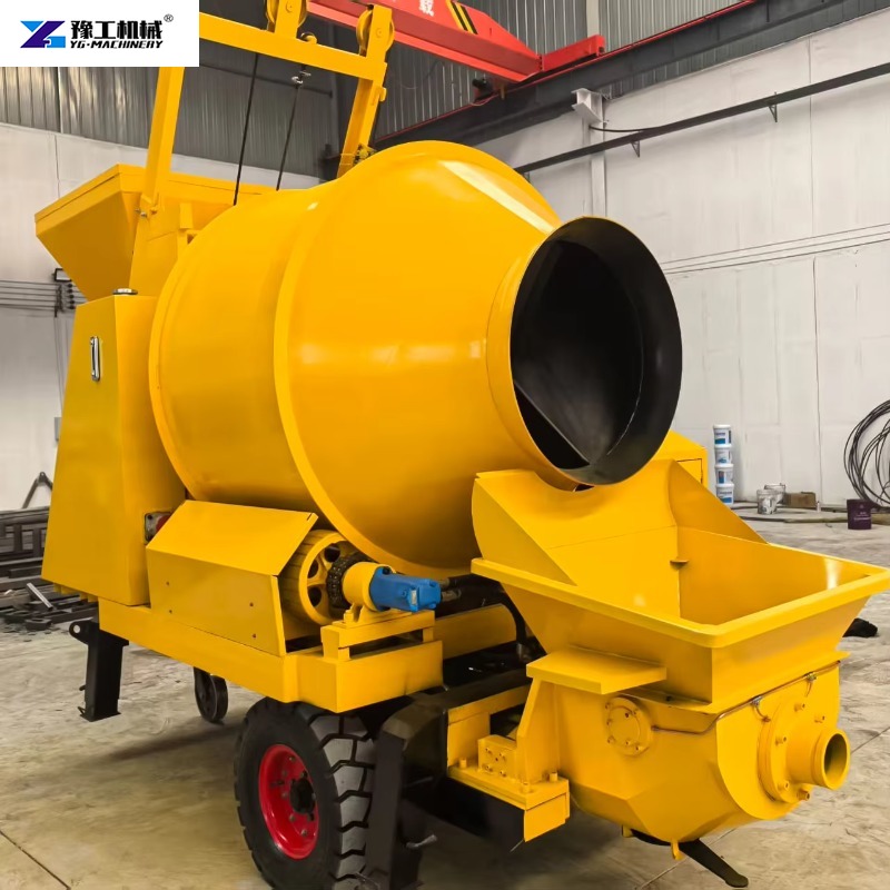 Trailer-mounted Concrete Mixer - Concrete Mixer Machine recension och pris