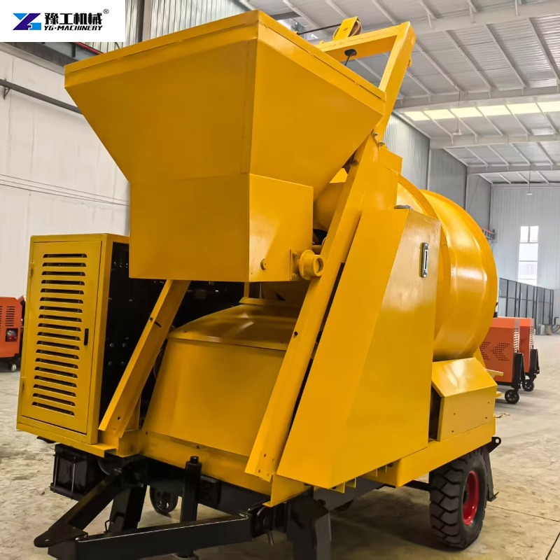 Trailer-mounted Concrete Mixer - Concrete Mixer Machine recension och pris