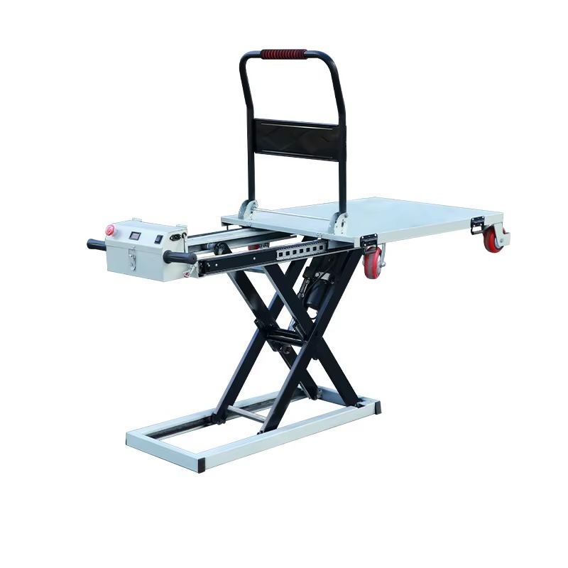 Portable Trolley Scissor Type  - Hydraulic Floor Jack recension och pris