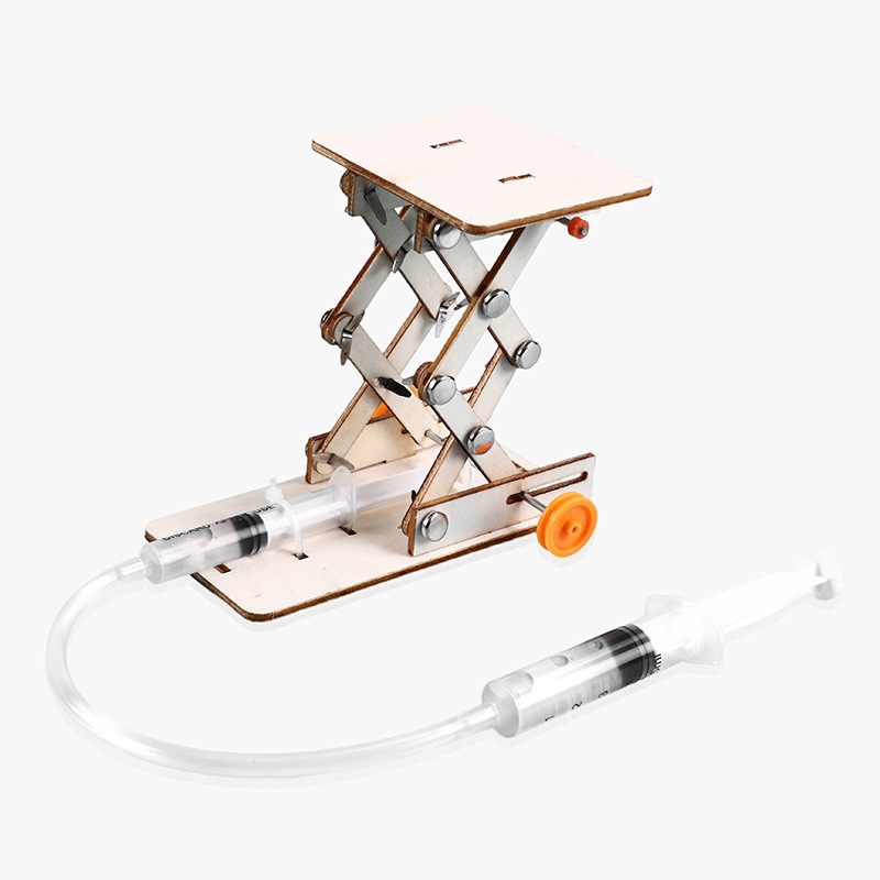 1 PCS DIY Hydraulic Experiment - Hydraulic Floor Jack recension och pris
