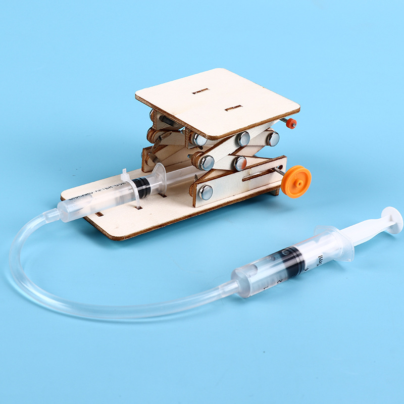 1 PCS DIY Hydraulic Experiment - Hydraulic Floor Jack recension och pris