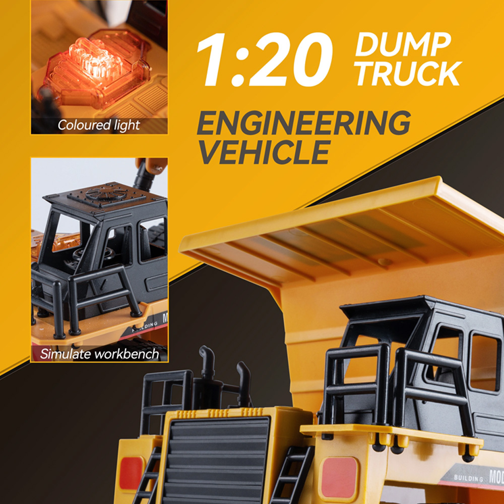 1:20 Scale 4WD RC Dump Truck 1 - Dump Truck Toy recension och pris