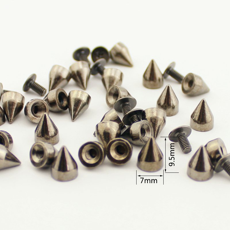 50pcs 7*9.5mm Gun-Black Metal  - Road Crack Sealing Machine recension och pris