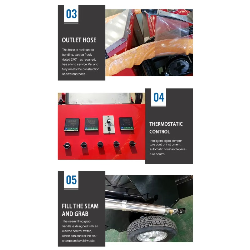 High Efficiency Road Crack Sea - Road Crack Sealing Machine recension och pris