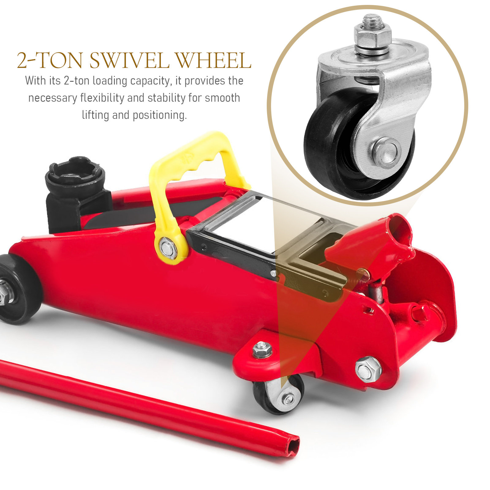 Replacement Caster Wheels for  - Hydraulic Floor Jack recension och pris