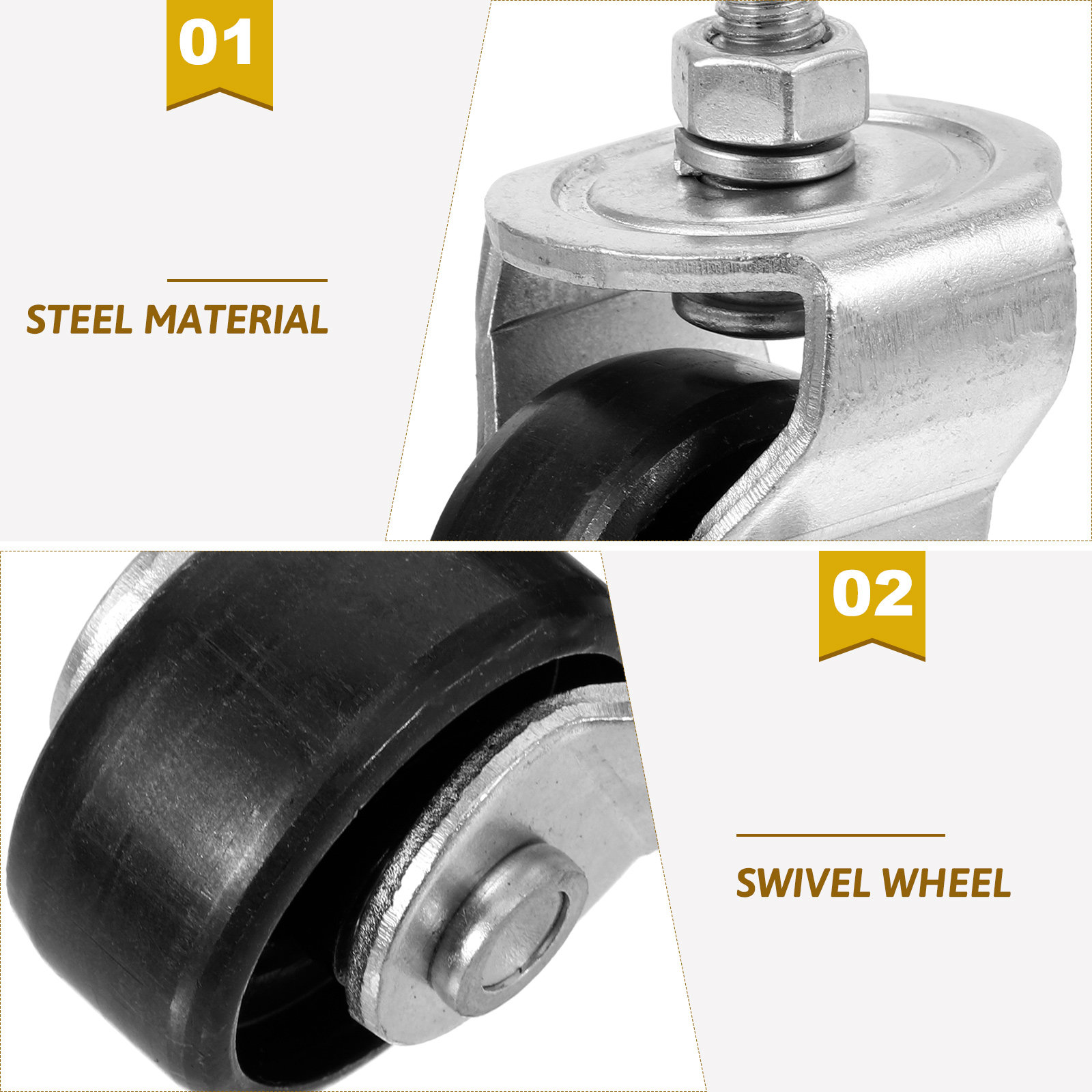 Replacement Caster Wheels for  - Hydraulic Floor Jack recension och pris