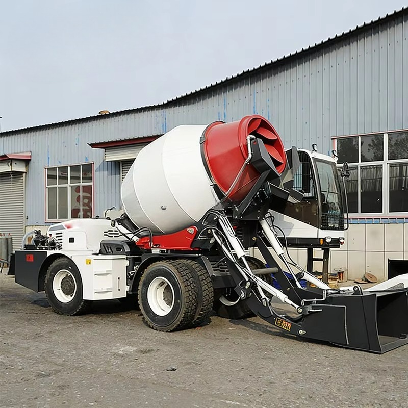 3.5m³ Self Loading Mobile Conc - Concrete Mixer Machine recension och pris