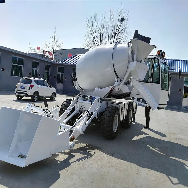 3.5m³ Self Loading Mobile Conc - Concrete Mixer Machine recension och pris