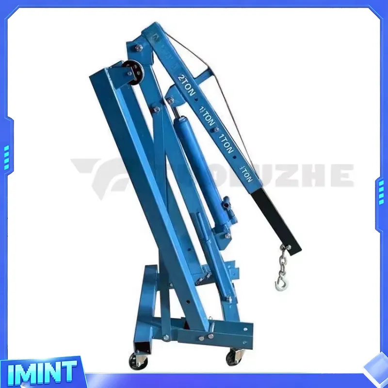 2-ton Foldable Blue Car Engine - Hydraulic Floor Jack recension och pris