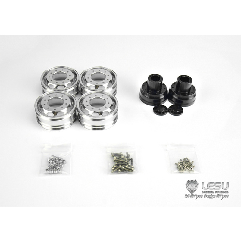 LESU1/14 Truck Rear Wheel Alum - Dump Truck Toy recension och pris